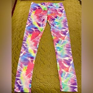 Hurley girls leggings size L